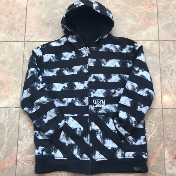 Boys Reversible Zipper Hoodie - Picture 3 of 4